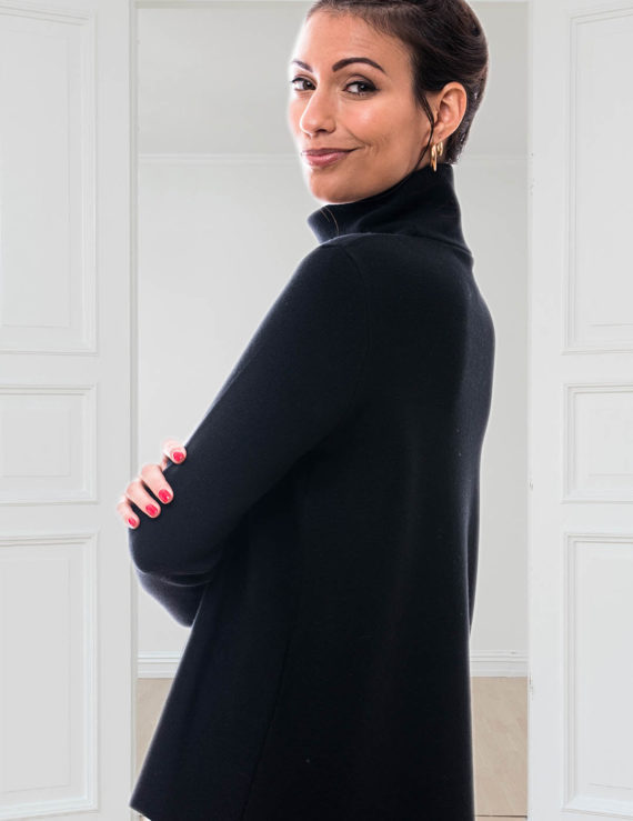 MAGLIA COLLO CRATERE PROFILI IN CONTRASTO RETRO