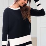 MAGLIA SEMI OVER BICOLOR